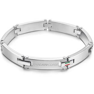 DUCATI Speciale Βραχιόλι Από Ανοξείδωτο Ατσάλι 21cm DTAGB0000501