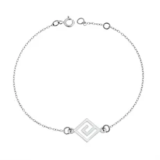 Βραχιόλι Senza Silver 925, μαίανδρος