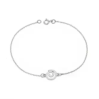 Βραχιόλι Senza Silver 925, καράβολας