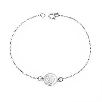 Βραχιόλι Senza Silver 925, καράβολας