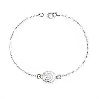 Βραχιόλι Senza Silver 925, καράβολας