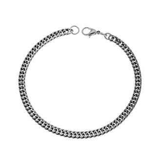 Βραχιόλι Senza Stainless Steel Gun Metal