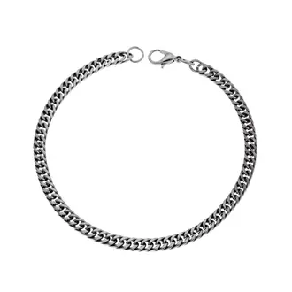 Βραχιόλι Senza Stainless Steel Gun Metal