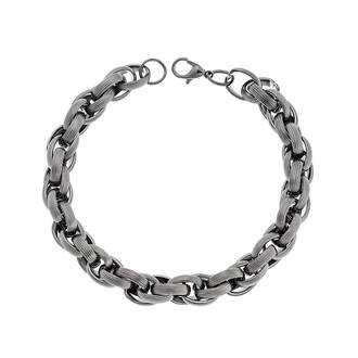 Βραχιόλι Senza Stainless Steel Gun Metal
