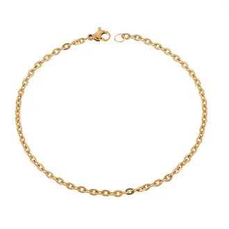 Βραχιόλι Senza Stainless Steel Gold Plated