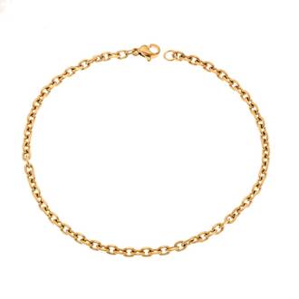 Βραχιόλι Senza Stainless Steel Gold Plated