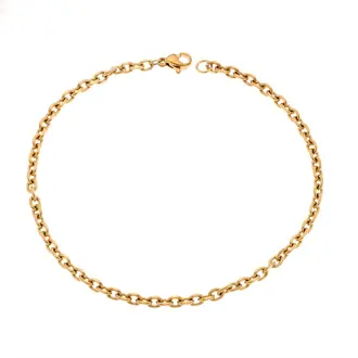 Βραχιόλι Senza Stainless Steel Gold Plated