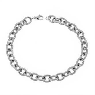 Βραχιόλι Senza Stainless Steel Silver
