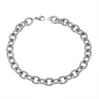 Βραχιόλι Senza Stainless Steel Silver