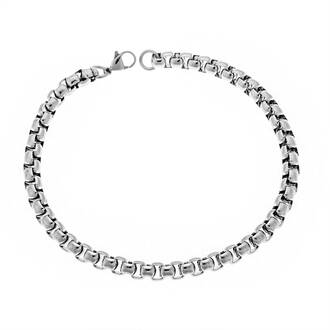 Βραχιόλι Senza Stainless Steel Silver