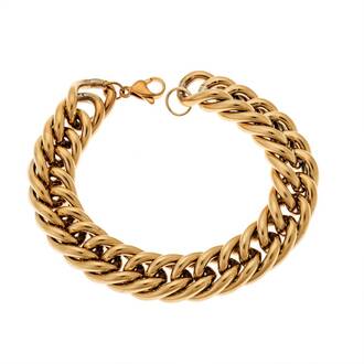 Βραχιόλι Senza Stainless Steel Gold Plated