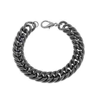 Βραχιόλι Senza Stainless Steel Gun Metal