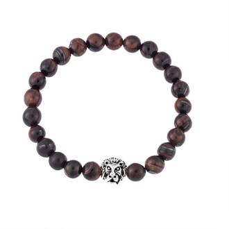 Βραχιόλι Senza Men&#039;s Brown Tiger Eye
