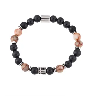 Βραχιόλι Senza Men&#039;s Onyx Stones