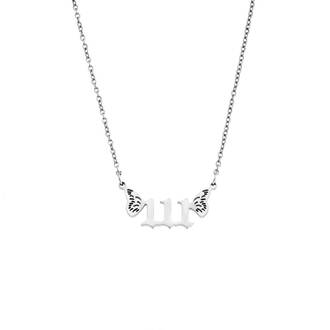 Κολιέ Senza Stainless Steel, Angel Numbers