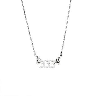 Κολιέ Senza Stainless Steel, Angel Numbers