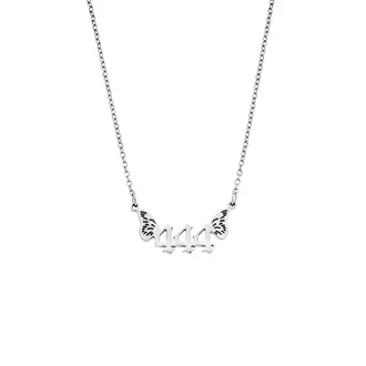 Κολιέ Senza Stainless Steel, Angel Numbers