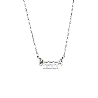 Κολιέ Senza Stainless Steel, Angel Numbers