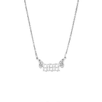 Κολιέ Senza Stainless Steel, Angel Numbers