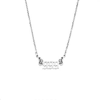 Κολιέ Senza Stainless Steel, Angel Numbers