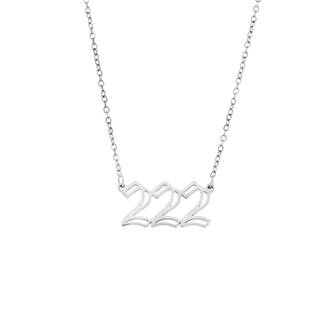 Κολιέ Senza Stainless Steel, Angel Numbers