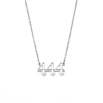 Κολιέ Senza Stainless Steel, Angel Numbers