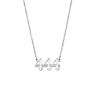 Κολιέ Senza Stainless Steel, Angel Numbers