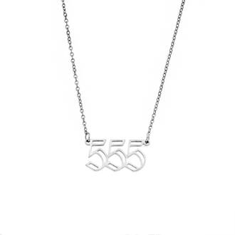 Κολιέ Senza Stainless Steel, Angel Numbers