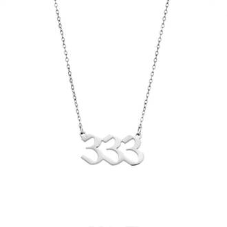 Κολιέ Senza Stainless Steel, Angel Numbers