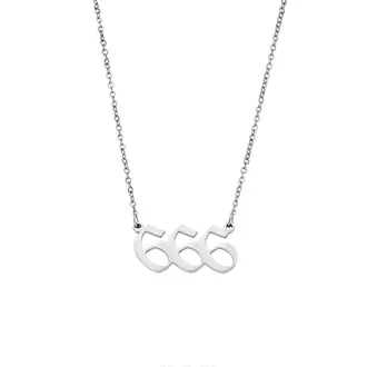Κολιέ Senza Stainless Steel, Angel Numbers