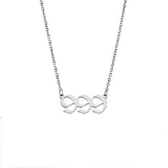 Κολιέ Senza Stainless Steel, Angel Numbers
