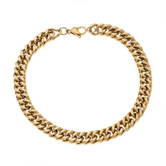 Βραχιόλι Senza Stainless Steel Gold Plated