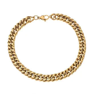 Βραχιόλι Senza Stainless Steel Gold Plated