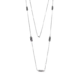 Κολιέ Γυναικείο SΕΝΖΑ Silver Steel