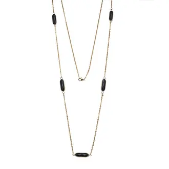 Κολιέ Γυναικείο SΕΝΖΑ Gold Steel
