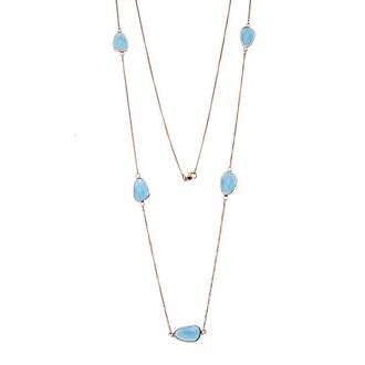 Κολιέ Γυναικείο SΕΝΖΑ Steel Rose Gold Plated