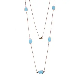 Κολιέ Γυναικείο SΕΝΖΑ Steel Rose Gold Plated