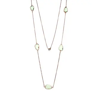Κολιέ Γυναικείο SΕΝΖΑ Steel Rose Gold Plated