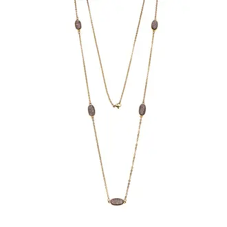 Κολιέ Γυναικείο SΕΝΖΑ Gold Plated Steel
