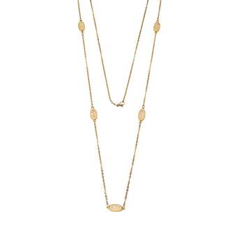 Κολιέ Γυναικείο SΕΝΖΑ Gold Plated Steel
