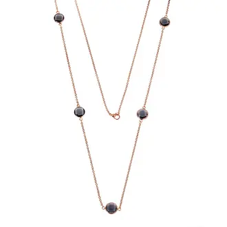 Κολιέ Senza Steel Gold Plated