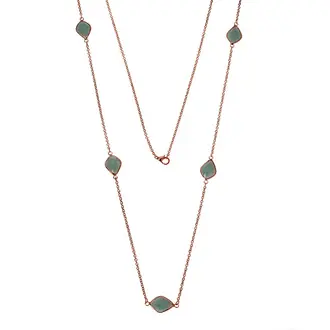Κολιέ Γυναικείο SΕΝΖΑ Gold Plated Steel