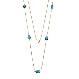 Κολιέ Γυναικείο SΕΝΖΑ Gold Plated Steel
