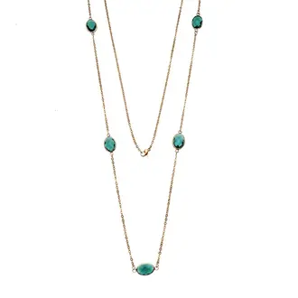 Κολιέ Γυναικείο SΕΝΖΑ Gold Plated Steel