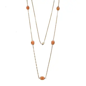 Κολιέ Γυναικείο SΕΝΖΑ Gold Plated Steel