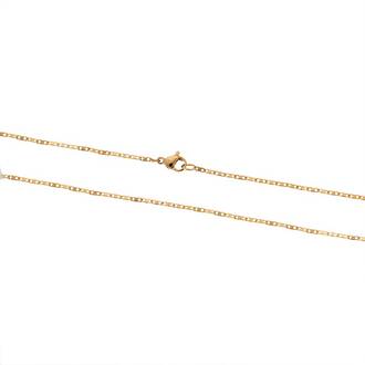 Αλυσίδα Ποδιού Senza Gold Stainless Steel-23 cm