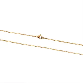 Αλυσίδα Ποδιού Senza Gold Stainless Steel-23 cm