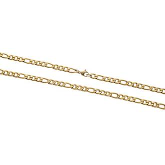 Αλυσίδα Λαιμού SΕΝΖΑ Gold Stainless Steel-40cm