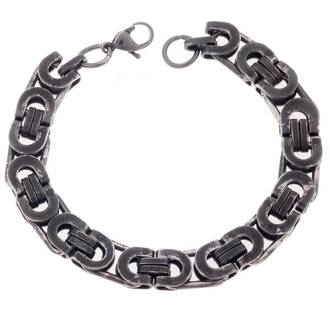 Βραχιόλι Senza Men&#039;s Black Stainless Steel