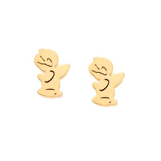 Σκουλαρίκια Γυναικεία SENZA Gold Plated Steel